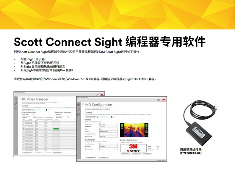 3M SCOTT SIGHT免手持面罩式紅外熱像儀4
