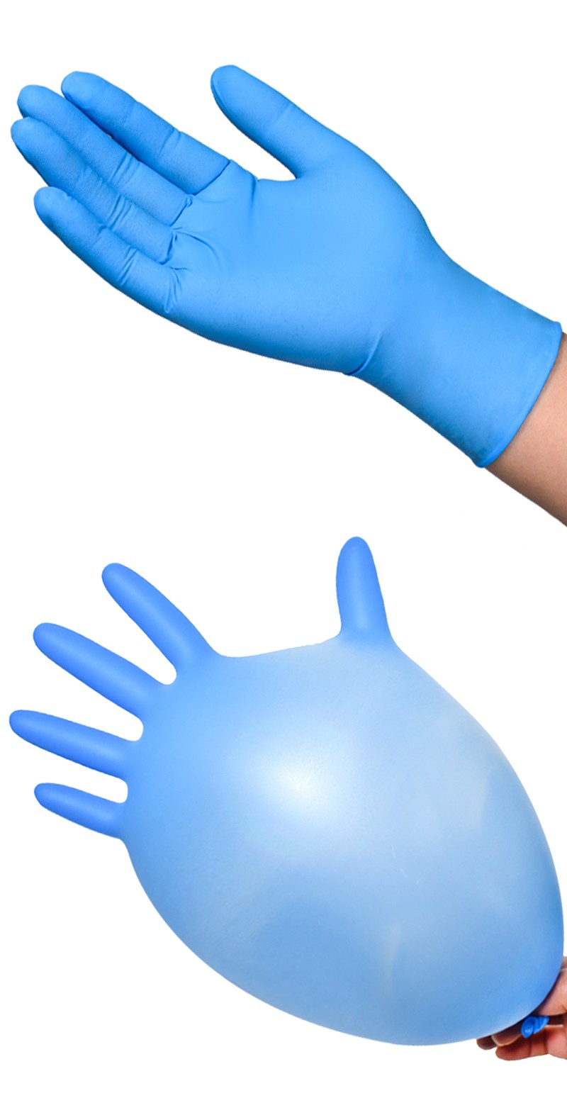 塞莫詩N901DB深藍色一次性丁腈檢查手套圖片10