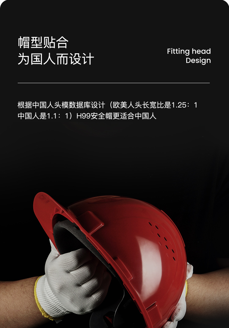 霍尼韋爾H99BA102S ABS黃色安全帽 H99S系列帶通風孔安全帽9