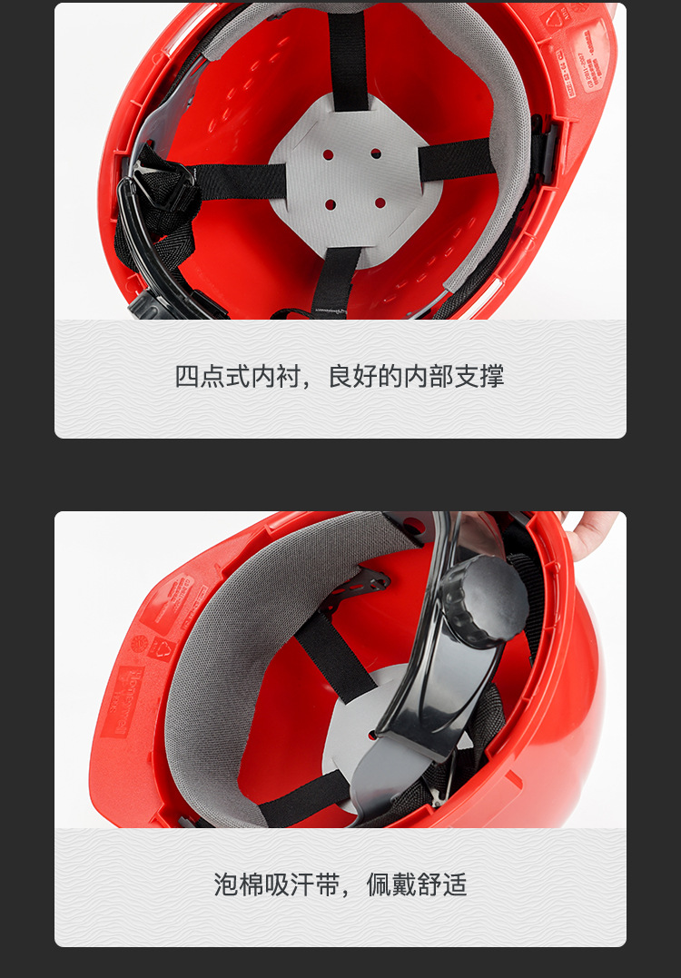 霍尼韋爾H99BA102S ABS黃色安全帽 H99S系列帶通風孔安全帽16