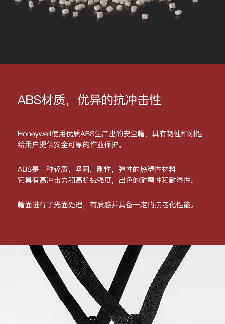 霍尼韋爾H99BA115S ABS紅色安全帽 H99S系列帶通風(fēng)孔安全帽13