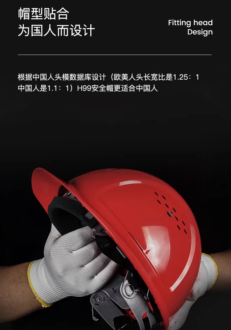 霍尼韋爾L99RS106S PE湖藍(lán)色安全帽 L99S系列安全帽9