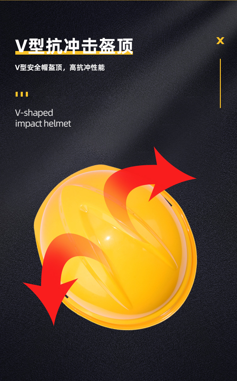 定和DH3005豪華款帶孔V型ABS安全帽3