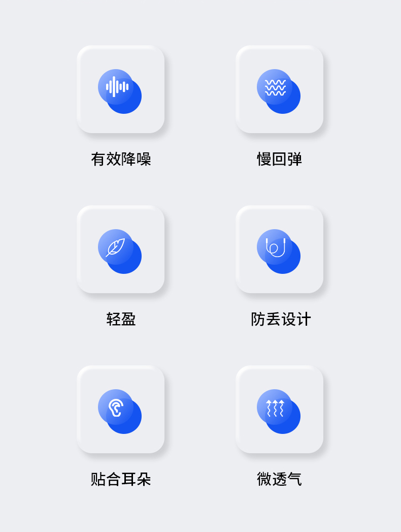 定和DH1011子彈型PU泡棉有線防噪音耳塞2