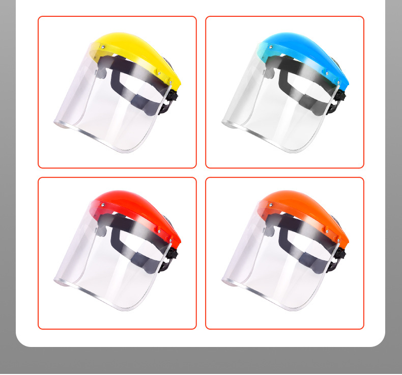 定和DH20151防護面屏PC鋁包邊防沖擊防飛濺面罩6