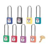 瑪斯特411MCNLTPRP紫色XENOY工程塑料安全掛鎖