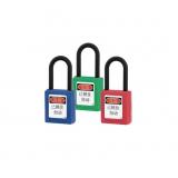 瑪斯特406KAMCNTEAL塑料掛鎖青色絕緣安全掛鎖