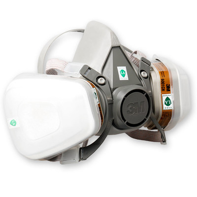 3M6200+6001防有機氣體防毒面具