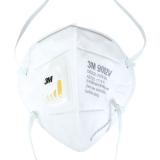 3M9002V KN90折疊式帶閥防塵口罩