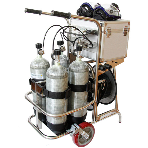 CHZK4/9F/30車載立式四瓶移動供氣源