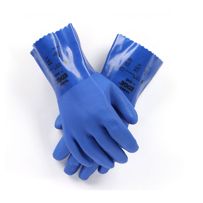 安思爾14-666防化PVC手套 安思爾14-666防化PVC手套