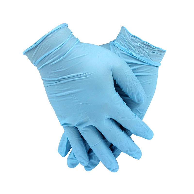 安思爾92-210藍(lán)色一次性無(wú)粉丁腈手套