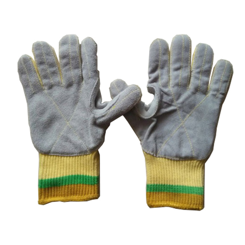 杜邦KK1041貼皮五級防割手套