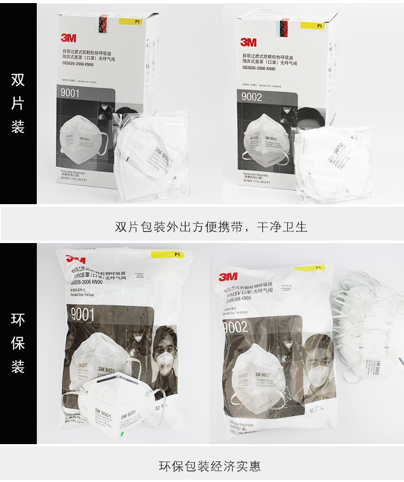 3m9001口罩環(huán)保裝圖片