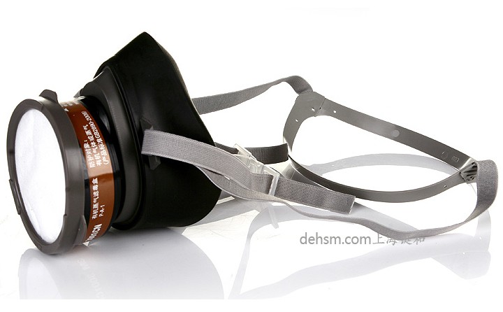 3M320P防毒面具側(cè)面效果圖