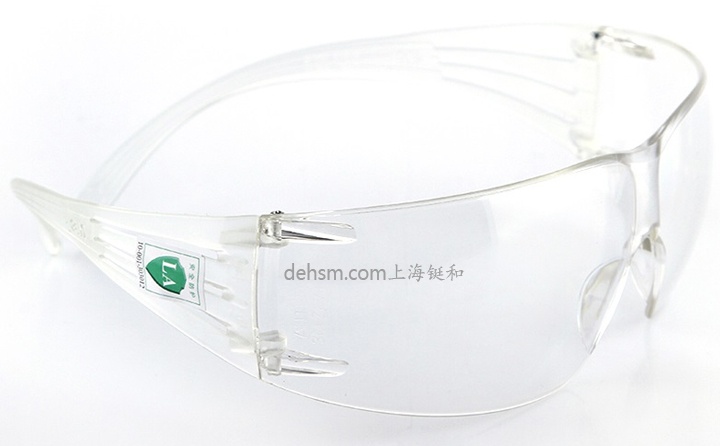 3M SF201AF透明防霧防護眼鏡圖片-側(cè)面