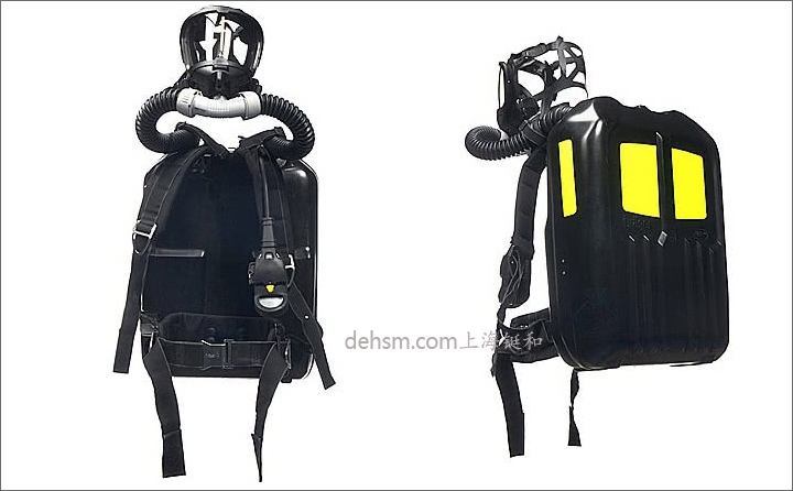 德爾格PSS BG4氧氣呼吸器圖片-側面