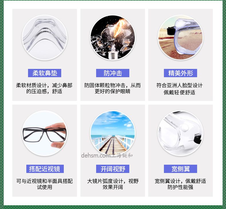 雷克蘭G1510護(hù)目鏡柔軟鼻墊,防沖擊,外形精美,寬側(cè)翼