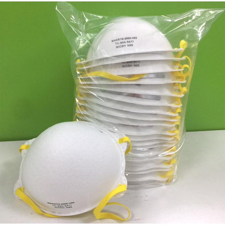 Makrite麥特瑞9500-N95防塵口罩塑料袋裝