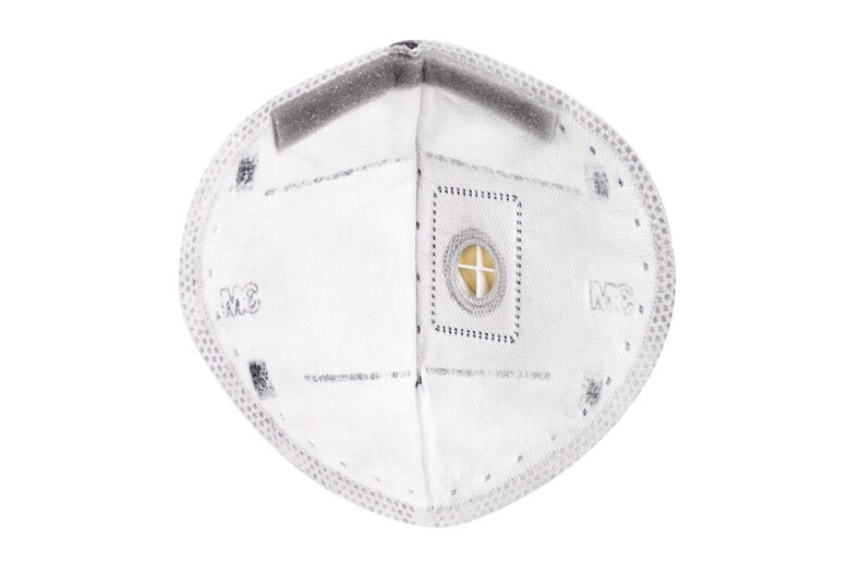 3M9542V活性炭KN95防毒口罩圖片-內(nèi)側