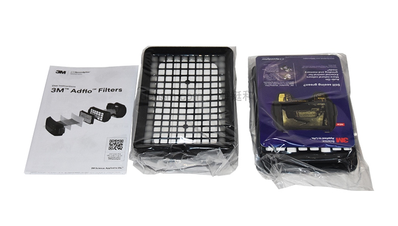 3M837012送風(fēng)機顆粒物防塵濾盒圖片-整體