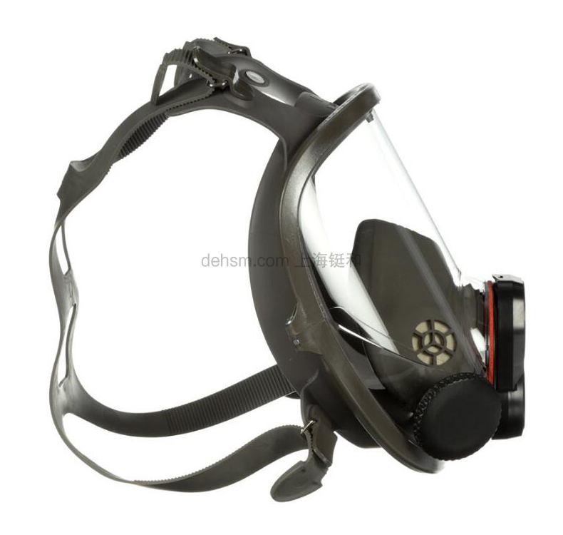 3M6800DIN全面罩防毒面具圖片-側(cè)面1