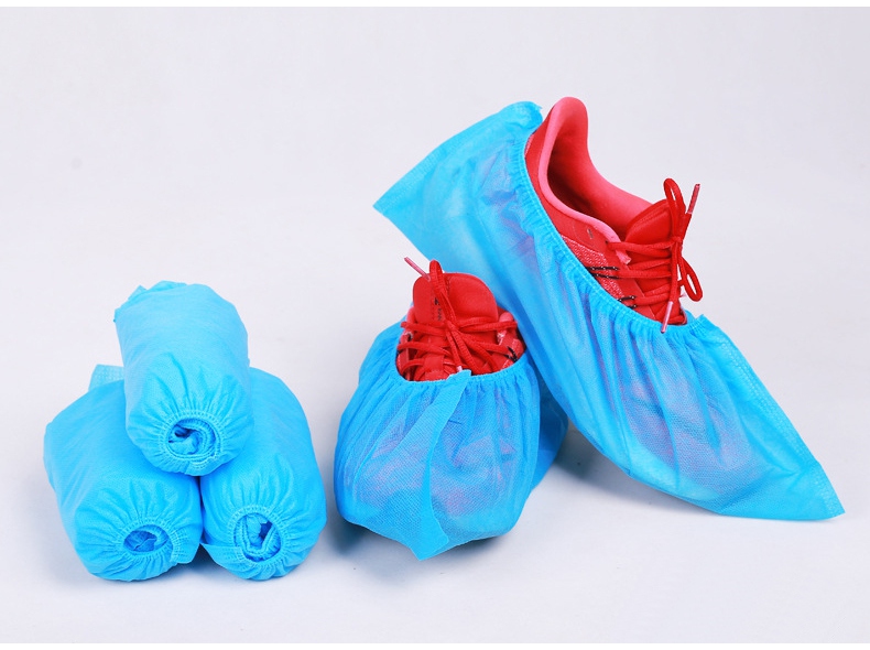 DH5100一次性無紡布鞋套藍(lán)色款圖片