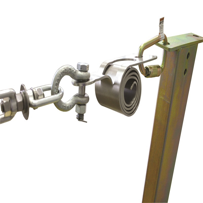 霍尼韋爾SGS18/120FT 37m鋼纜式工字鋼臨時生命線系統圖3