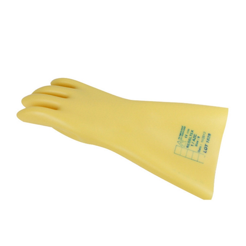 代爾塔207004天然乳膠絕緣手套圖1