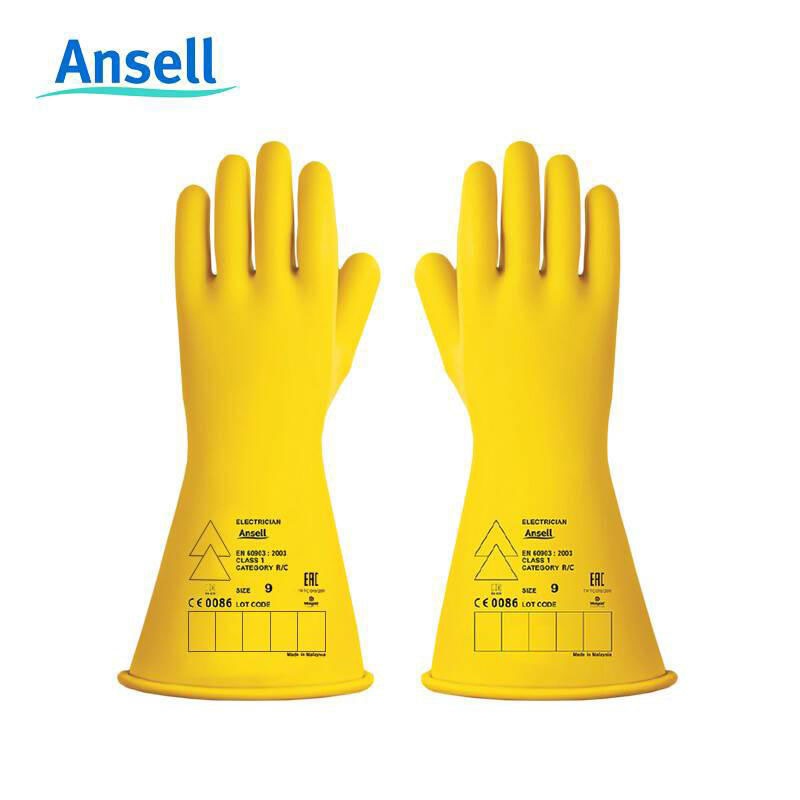 安思爾RIGs9999399橡膠絕緣手套圖1