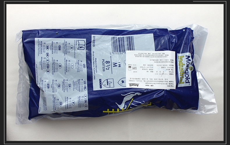 Ansell安思爾ME104橡膠手套包裝圖2