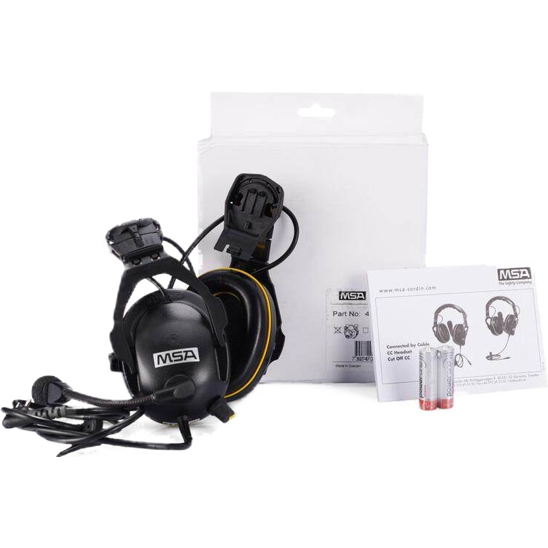 梅思安SOR41030有線型電子防噪音耳罩圖2