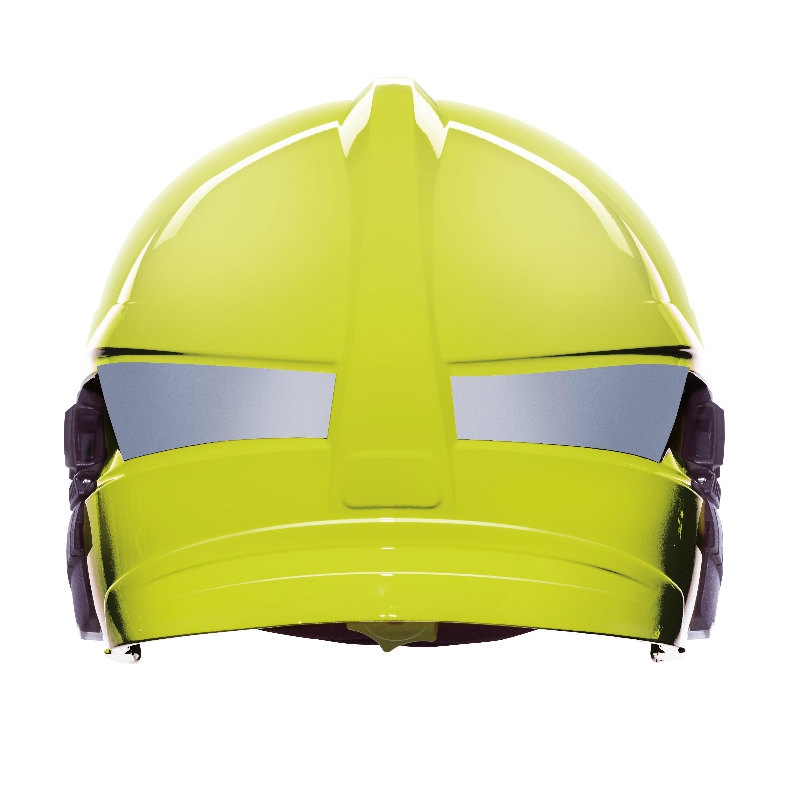 梅思安10158871黃色消防頭盔圖1