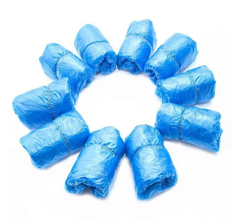 DH5101一次性PE塑料鞋套整捆實物圖