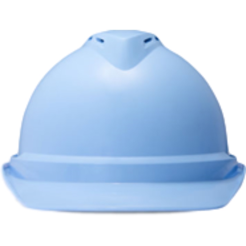 梅思安10146616湖藍(lán)色豪華PE安全帽圖2