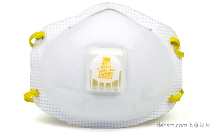 3M8511N95防護(hù)口罩圖片-正面