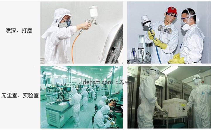 杜邦1422A工業防護服在噴漆、打磨、無塵室及實驗室的應用